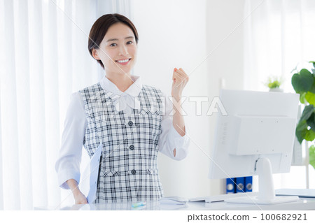 醫療醫療文員肖像 醫療醫療文員肖像 100682921