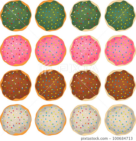 Big set homemade cookie different taste in pastry biscuit Big set homemade cookie different taste in pastry biscuit 100684713
