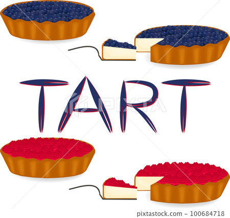 Various sweet tasty tart Various sweet tasty tart 100684718