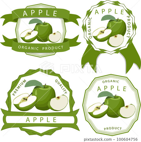 Sweet juicy tasty natural eco product apple 100684756
