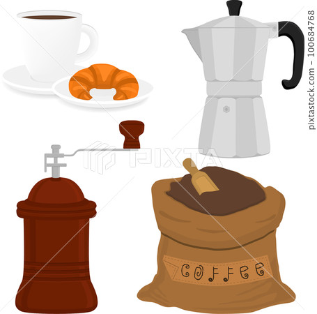 Various sweet tasty natural coffee 100684768