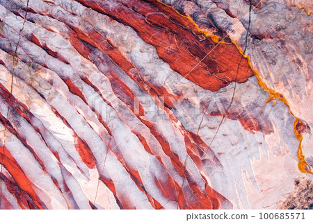 Sandstone pattern, geological texture in Petra Sandstone pattern, geological texture in Petra 100685571
