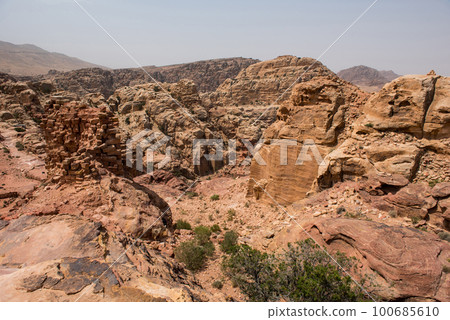 High Place of Sacrifice. Petra, Jordan 100685610