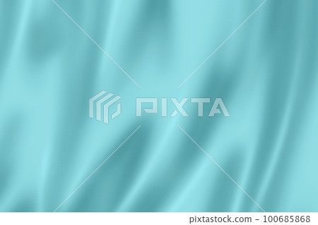 Aqua blue satin texture background 100685868