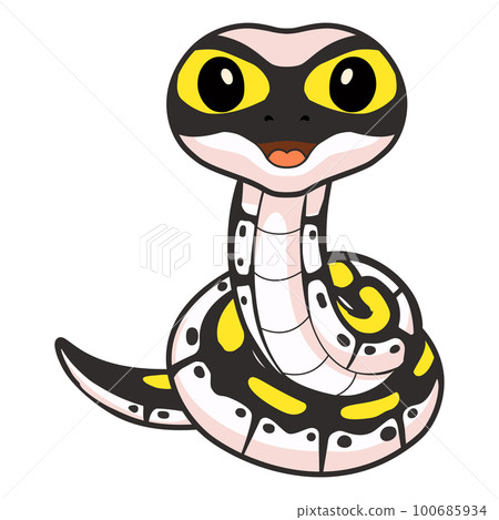 Cute super pastel yellow belly cartoon 100685934