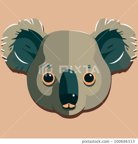 common koala herbivore mammal animal face 100686313