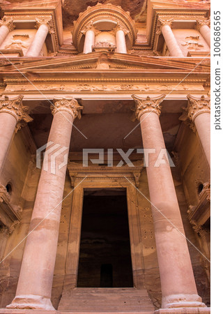 The Treasury. Petra, Jordan The Treasury. Petra, Jordan 100686565