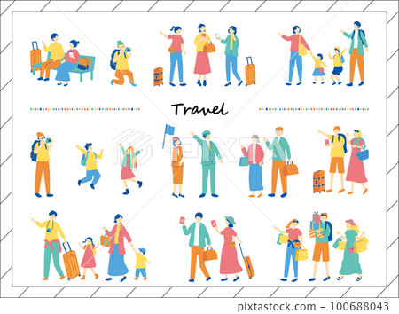 People who enjoy traveling 100688043