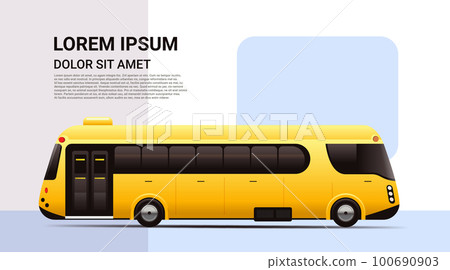 city bus vehicle modern public transport urban and countryside traffic comfortable moving concept city bus vehicle modern public transport urban and countryside traffic comfortable moving concept 100690903