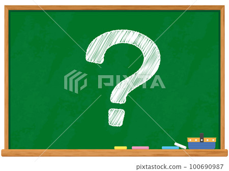 A blackboard A blackboard 100690987