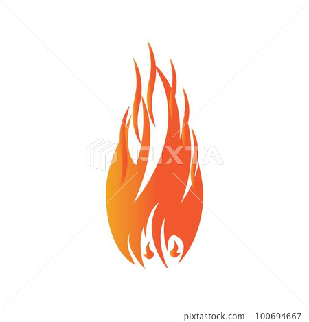 fire logo fire logo 100694667