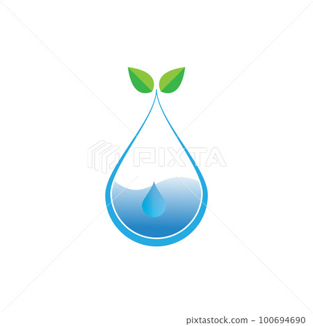 water drop Logo 100694690