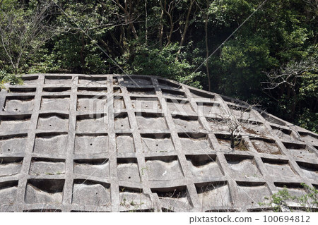 Retaining wall 100694812