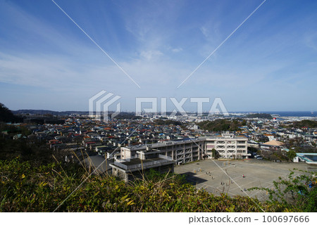 橫須賀市高鳥山公園的風景 100697666