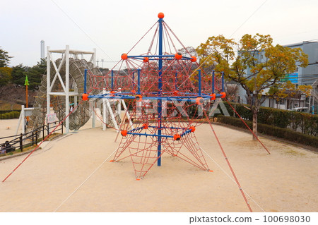 Shiramizu Oike Park Park playground equipment Kasuga City, Fukuoka Prefecture 100698030