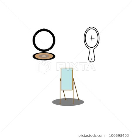 mirror logo mirror logo 100698403