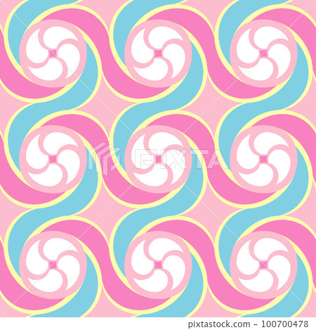 Vintage Pink Circular Grid Seamless Pattern for bathroom, kitchen, interiors, invitations, and packaging, clothes, gift paper, give sweet stylish lollipop look Vintage Pink Circular Grid Seamless Pattern for bathroom, kitchen, interiors, invitations, and packaging, clothes, gift paper, give sweet stylish lollipop look 100700478