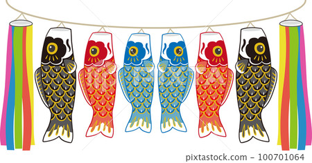 鯉魚旗花環 鯉魚旗花環 100701064