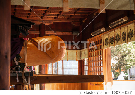 春天的田形神社、豐收節（愛知縣小牧市） 100704037