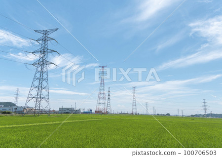 稻田和高壓電網 稻田和高壓電網 100706503