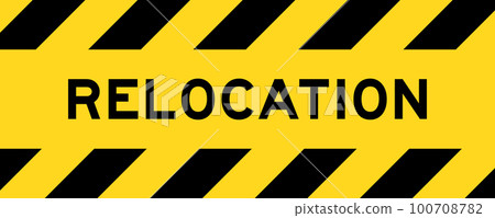 yellow banner yellow banner 100708782