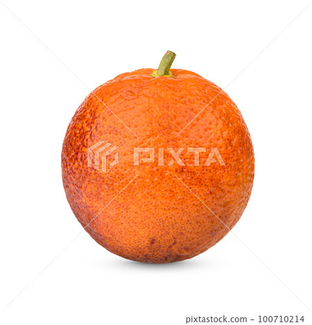 Fresh Orange Blood isolated on white background Fresh Orange Blood isolated on white background 100710214
