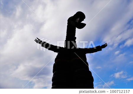 A monster made out of tires 100712157