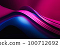 Abstract background made by sunlight illumination. Viva magenta, blue and green dark toned gradient for web design with copy space. 100712692