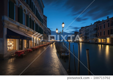 Venice cityscape, 3DCG image Venice cityscape, 3DCG image 100713702