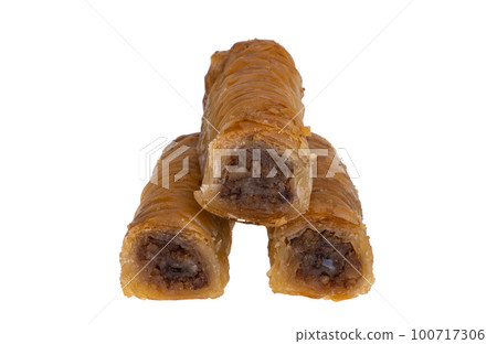 turkish sweets isolated 100717306