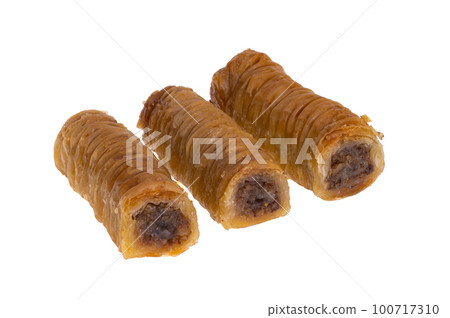 turkish sweets isolated turkish sweets isolated 100717310