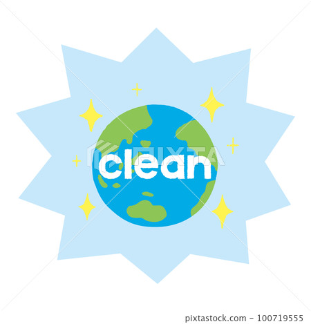 Earth_Asia/Oceania/America_Glitter_clean_Bakudan light blue_無主線 100719555
