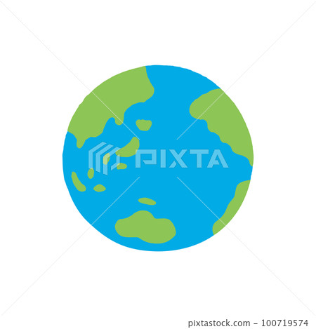 地球_亞洲/大洋洲/美洲_無主線 地球_亞洲/大洋洲/美洲_無主線 100719574
