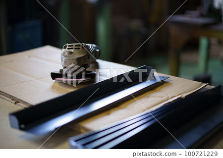 Parts bent by brake press 100721229