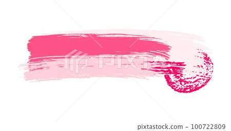 Brush stroke composition element. Vector stock hand draw illustration isolated on white background for design template, border and frame. EPS10 Brush stroke composition element. Vector stock hand draw illustration isolated on white background for design template, border and frame. EPS10 100722809
