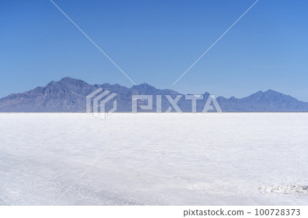 Bonneville Salt Flats, Utah, USA 100728373