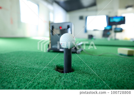 Indoor Golf Driving Range 100728808