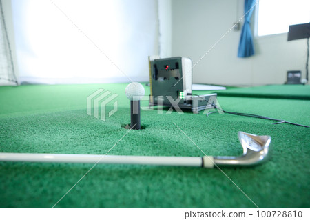 Indoor Golf Driving Range 100728810