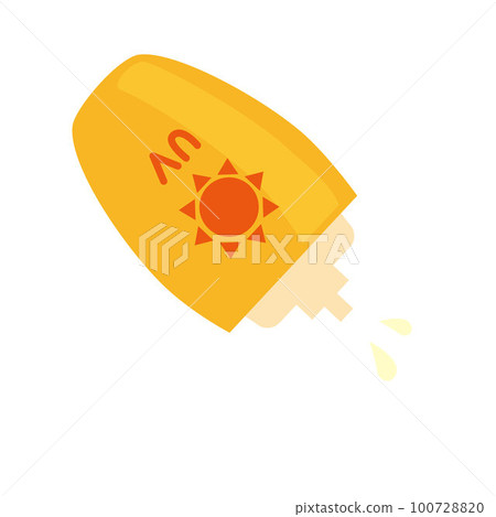 暴露內容物的防曬乳液型 暴露內容物的防曬乳液型 100728820