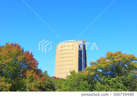 Scenery of the Peace Park Aqua Tower, Nagoya City Scenery of the Peace Park Aqua Tower, Nagoya City 100730490