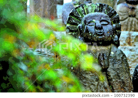 石佛/祈禱/雨晨 100732390