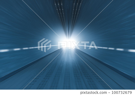 Empty dark corridor or walkway hall space Empty dark corridor or walkway hall space 100732679