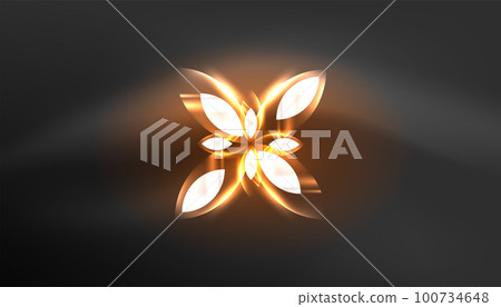 Abstract background techno neon glowing circle shapes and round elemetns with light flare effects. Hi-tech design for wallpaper, banner, background, landing page, wall art, invitation, prints, posters Abstract background techno neon glowing circle shapes and round elemetns with light flare effects. Hi-tech design for wallpaper, banner, background, landing page, wall art, invitation, prints, posters 100734648