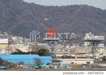 伊丹機場控制塔雷達 伊丹機場控制塔雷達 100738510