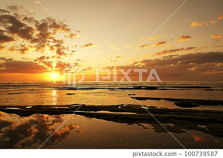 Gwangchigi beacg sunrise scenery 100739587