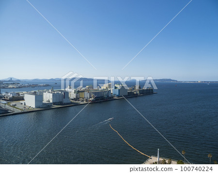 福岡博多灣的海景 福岡博多灣的海景 100740224