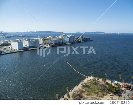 福岡博多灣的海景 福岡博多灣的海景 100740225