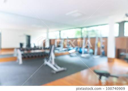 abstract blur fitness gym for background abstract blur fitness gym for background 100740909