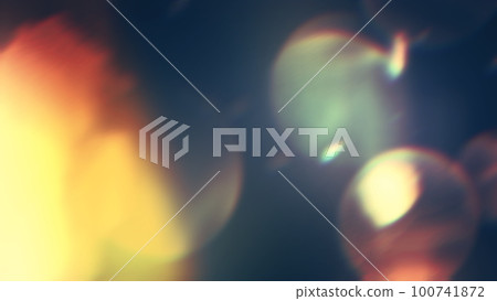 Light leak, light leak, photosensitivity, nostalgic light background decoration, abstract 100741872