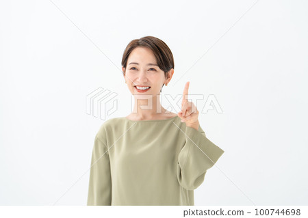 辦公室休閒女性指點 100744698